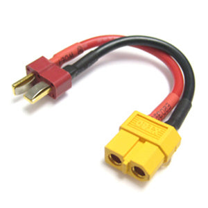 ETRONIX FEMALE XT-60 TO MALE DEAN PLUG CONNECTOR ADAPTOR - RC Hobby Product