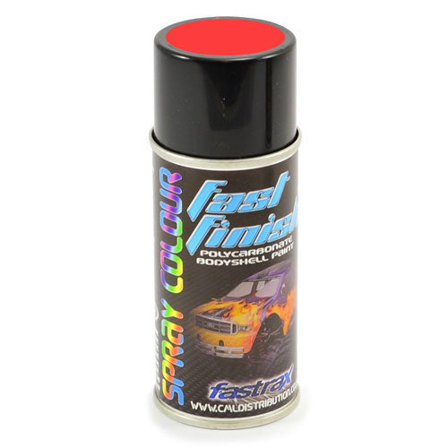 Fastrax Fast Finish Cosmic Glo Red Spray Paint 150ML - RC Hobby Product