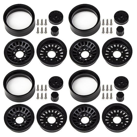 ELEMENT RC ENDURO URBINE WHEELS 1.55IN BLACK - RC Hobby Product