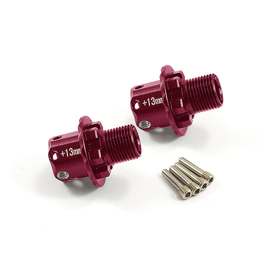 FASTRAX ARRMA ALU +13MM HEX ADAPTORS (PR) - KRA/SEN/TYP - RC Hobby Product