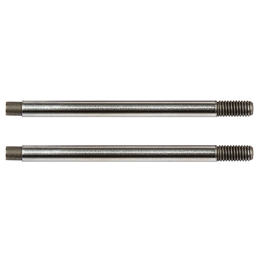 TEAM ASSOCIATED 3x24 SHOCK SHAFTS V2, CHROME (B74)