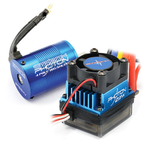 ETRONIX PHOTON 2.1W COMBO W/9.0R 4350KV MOTOR/45A ESC - RC Hobby Product