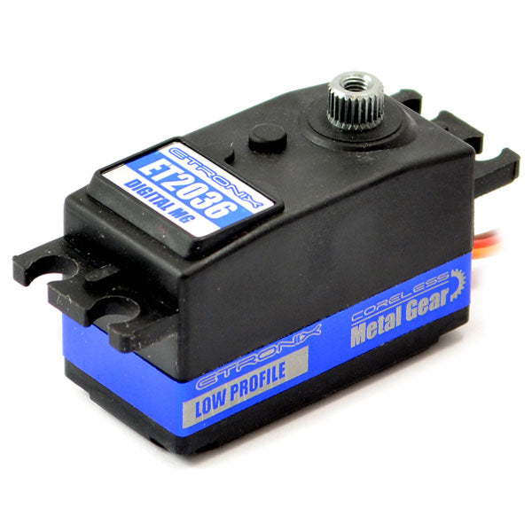 ETRONIX 9.5kg/0.09s LOW PROFILE DIGITAL SERVO CORELESS METAL GEAR - RC Hobby Product
