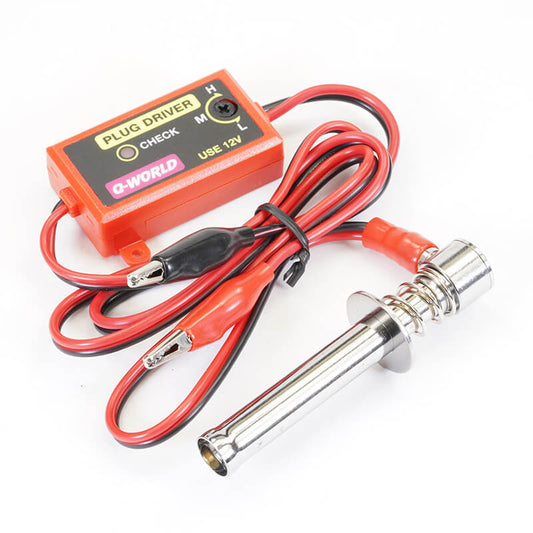 Fastrax Glow Clip With Plug Driver For 12V - RC Hobby Product