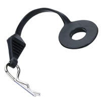 Fastrax Body Pin Holder/Body Protector 4Pcs Medium Black - RC Hobby Product