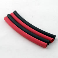 Fastrax 6.4mm x 10cm Heatshrink Red/Black (4) - RC Hobby Product