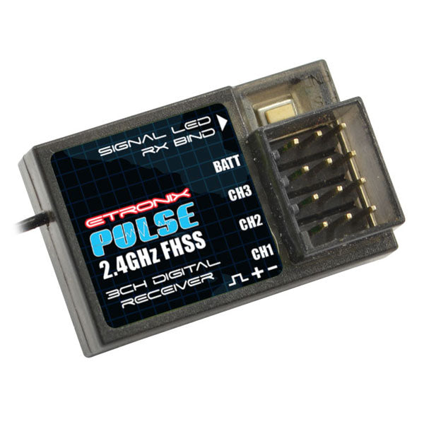 ETRONIX PULSE FHSS RECEIVER 2.4GHZ FOR ET1106/ET1122 - RC Hobby Product