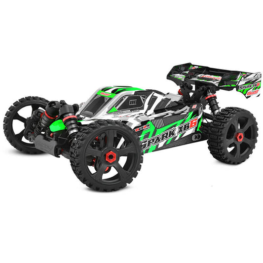 CORALLY SPARK XB6 6S BRUSHLESS BASHER BUGGY ROLLER - GREEN - High-Speed RTR RC Truck