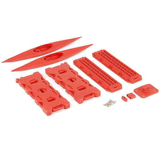 FASTRAX RECOVERY RAMP, CANOE, RED - RC Hobby Product