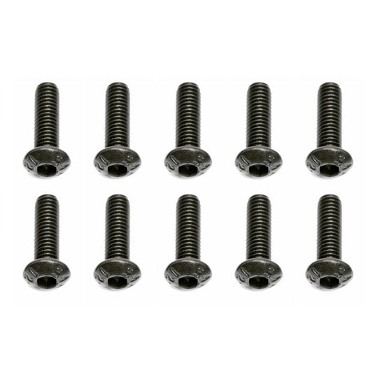 Team Associated M3 X 10 Button Head Hex Screw (10)
