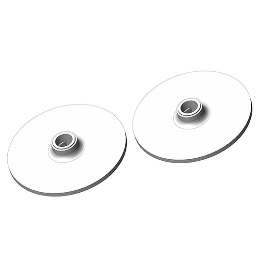CORALLY SLIPPER CLUTCH PLATE ALUMINUM 2 PCS - High-Speed RTR RC Truck