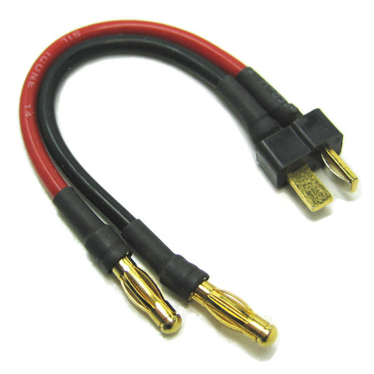Etronix Male Deans To Two 4.0mm Male Connector Adapter - RC Hobby Product