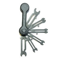 Fastrax 6pc Folding Ringtool 1.5mm/2.0mm/3.0mm/4.0mm/5.0mm - RC Hobby Product