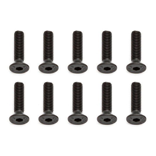 TEAM ASSOCIATED M4 X 16MM FHCS Screws(10)