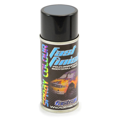 FASTRAX FAST FINISH GUN SMOKE WINDOW TINT SPRAY PAINT 150ML - RC Hobby Product