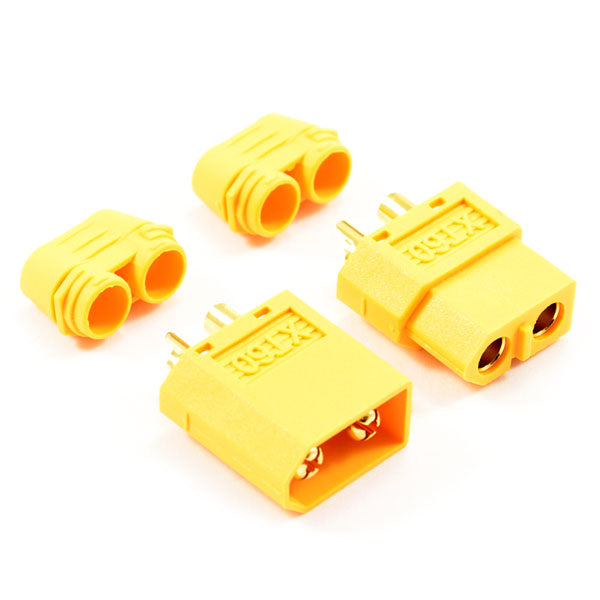 ETRONIX XT-60 CONNECTOR (MALE/FEMALE) w/PROTECTIVE SLEEVE - RC Hobby Product