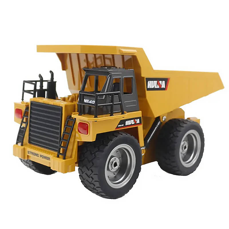HUINA 1/18TH 2.4G 6CH RC DUMP TRUCK w/DIE CAST CAB - RC Hobby Product