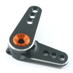 FASTRAX 24T BLACK ALUMINIUM 3-IN-1 SERVO HORN (HITEC) - RC Hobby Product