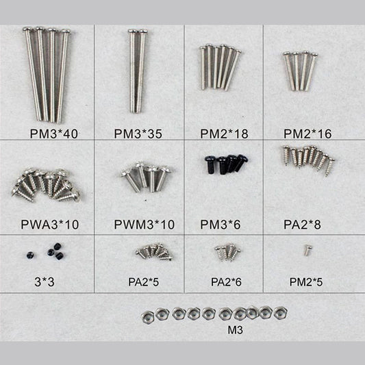 DYNAM CORSAIR F4U SCREW SET - RC Hobby Product