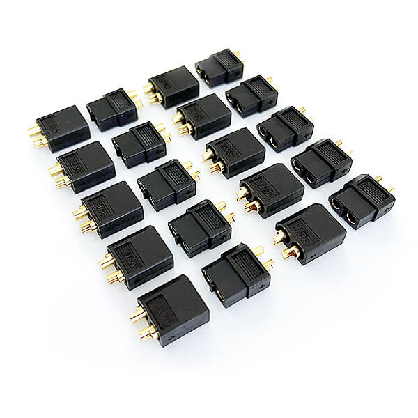 ETRONIX XT-60 CONNECTOR (MALE/FEMALE) 10 PCK BLACK - RC Hobby Product