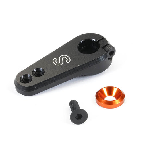 FASTRAX 23T BLACK ALUMINIUM SERVO HORN (KO/SANWA) - RC Hobby Product