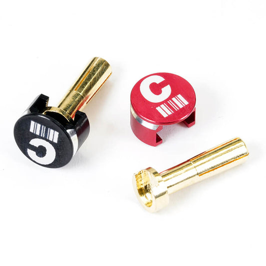 CENTRO LOWPRO HEATSINK PLUG CONNECTOR GRIPS w/4MM BULLETS - RC Hobby Product