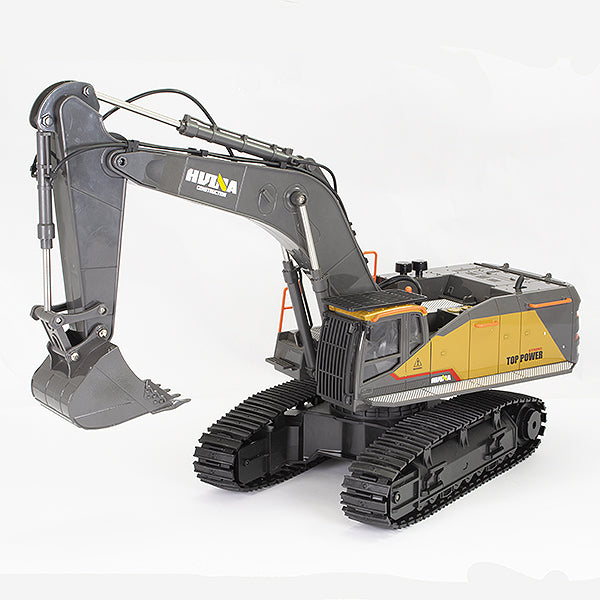 HUINA 1/14TH RC EXCAVATOR 2.4G 22CH w/DIE CAST BUCKET - RC Hobby Product