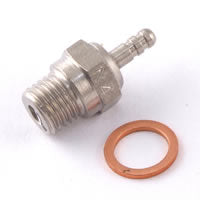 Fastrax Platinum Glow Plugs No. 4 Medium Hot - RC Hobby Product