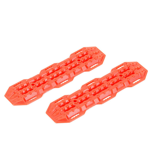 FASTRAX 1/10 SCALE RUBBER RED RECOVERY RAMPS FOR CRAWLER - RC Hobby Product