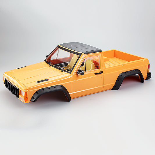 FASTRAX 1/10 ROCKEE PICK-UP & INTERIOR HARDBODY 313mm - Orange - RC Hobby Product