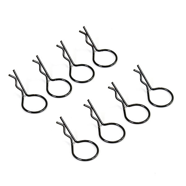 FASTRAX BLACK LARGE BODY CLIPS - RC Hobby Product