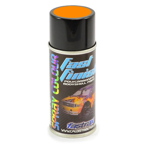 Fastrax Fast Finish Cosmic Glo Orange Spray Paint 150ML - RC Hobby Product