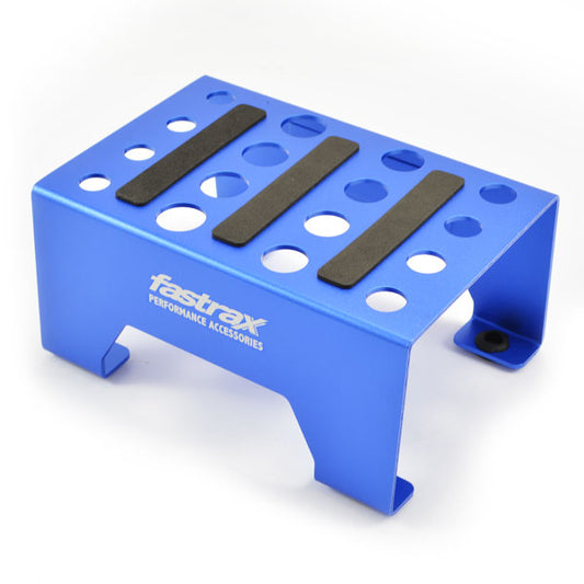 Fastrax Universal Aluminium Car Stand Blue - RC Hobby Product