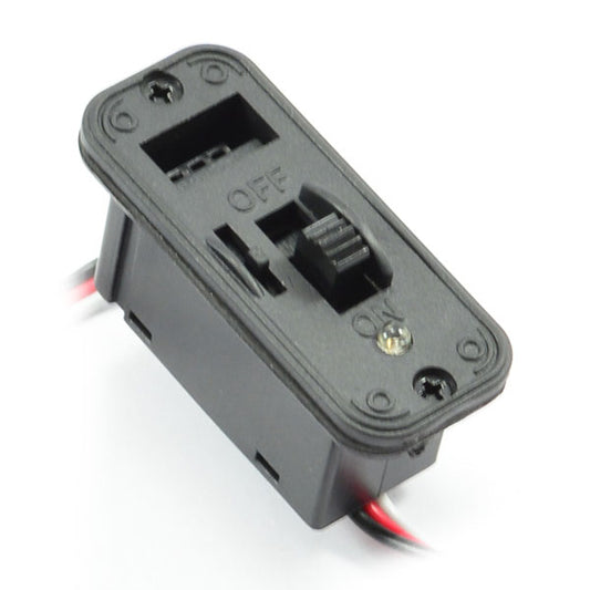 ETRONIX HEAVY DUTY FUTABA SWITCH w/LED INDICATOR & CHARGE PORT - RC Hobby Product