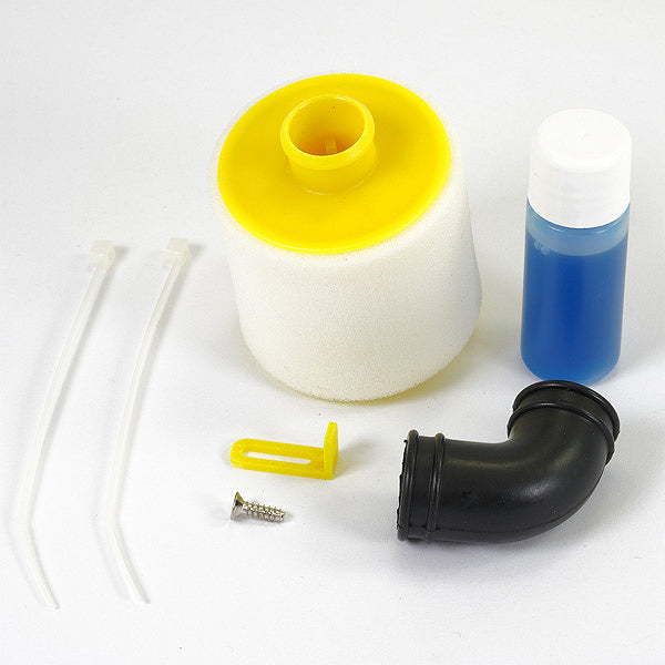 Fastrax 1/8th Air Filter w/Oil Re-Buildable - Yellow - RC Hobby Product