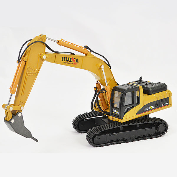 HUINA 1/40 DIECAST DRILL EXCAVATOR STATIC MODEL - RC Hobby Product