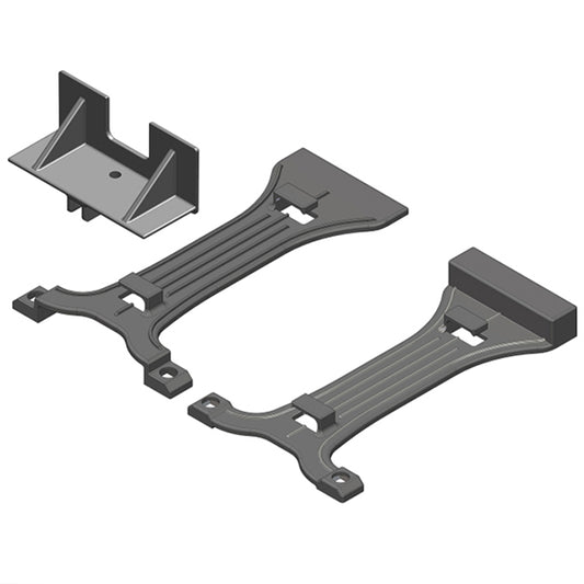 CORALLY BATTERY BRACE 2S3S COMPOSITE 1 SET - High-Speed RTR RC Truck