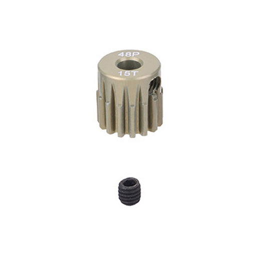 FASTRAX 48DP 15T ALUMINIUM 7075 PINION GEAR - RC Hobby Product