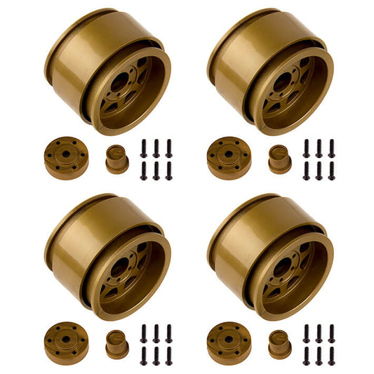 ELEMENT RC ENDURO METHOD 701 T RAIL SERIES WHEELS, 1.9 IN BRONZE (4 PCS) - RC Hobby Product