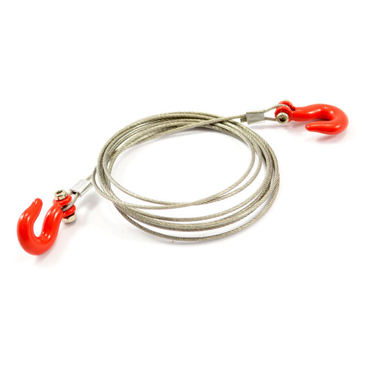 FASTRAX METAL HOOK & STEEL WIRE ROPE SET 1100MM - RC Hobby Product