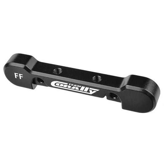 CORALLY SUSPENSION ARM MOUNT HD FRFR 8MM ALUMINUM BLACK 1 PC - High-Speed RTR RC Truck