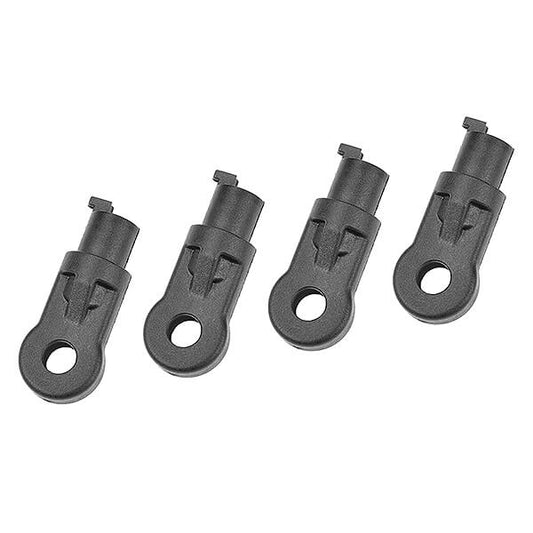CORALLY HD SHOCK END LONG COMPOSITE 4 PCS - High-Speed RTR RC Truck