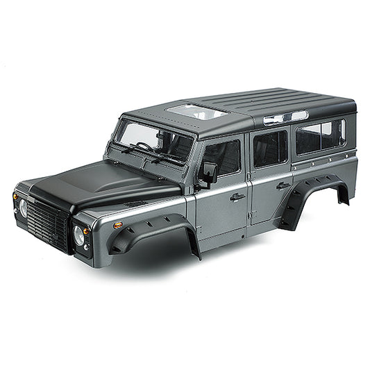FASTRAX 1/10 RANGER XL HARDBODY & INTERIOR SET 313mm - GREY - RC Hobby Product