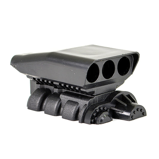 FASTRAX IMITATION SUPERCHARGER ENGINE BLOCK - BLACK - RC Hobby Product
