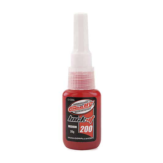 CORALLY LOCKIT 200 SCREW FIX MEDIUM RED 20GR - High-Speed RTR RC Truck