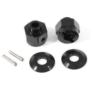 FASTRAX AXIAL HEX WHEEL HUB FOR WRAITH (2) (3mm Wider) - RC Hobby Product