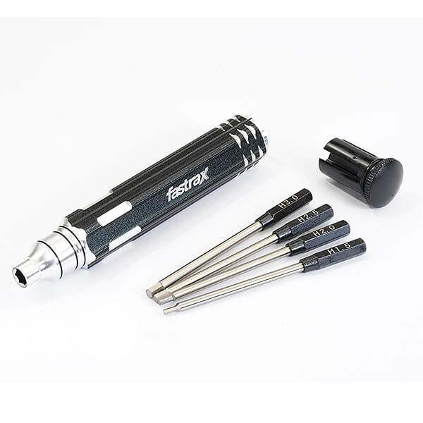 Fastrax Interchangeable Hex Driver Set (4) - RC Hobby Product
