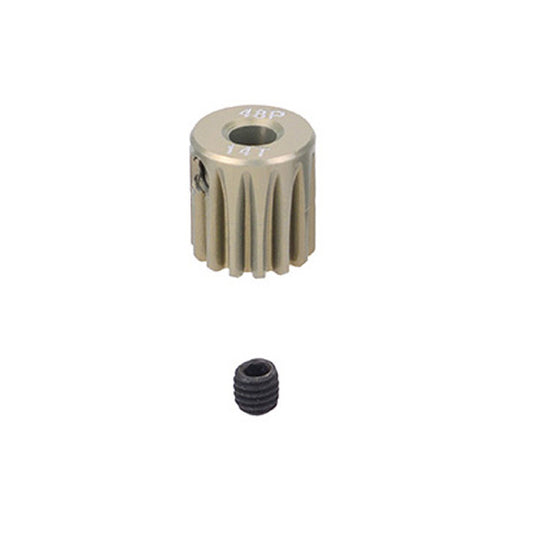 FASTRAX 48DP 14T ALUMINIUM 7075 PINION GEAR - RC Hobby Product