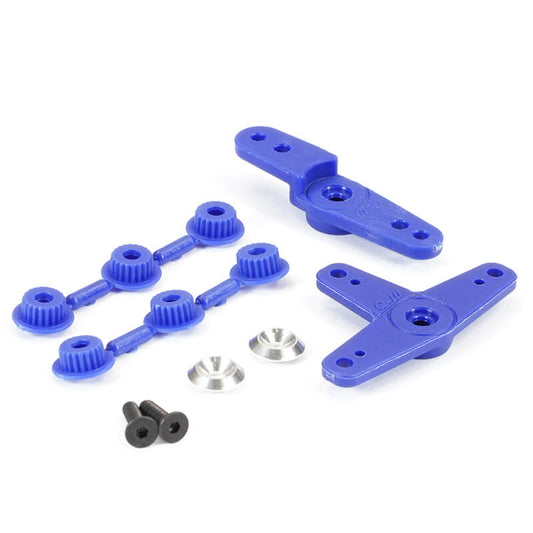 Fastrax Super Servo Horn 2 Blue - RC Hobby Product