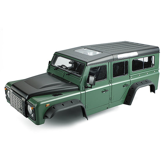 FASTRAX 1/10 RANGER XL HARDBODY & INTERIOR SET 313mm - GREEN - RC Hobby Product